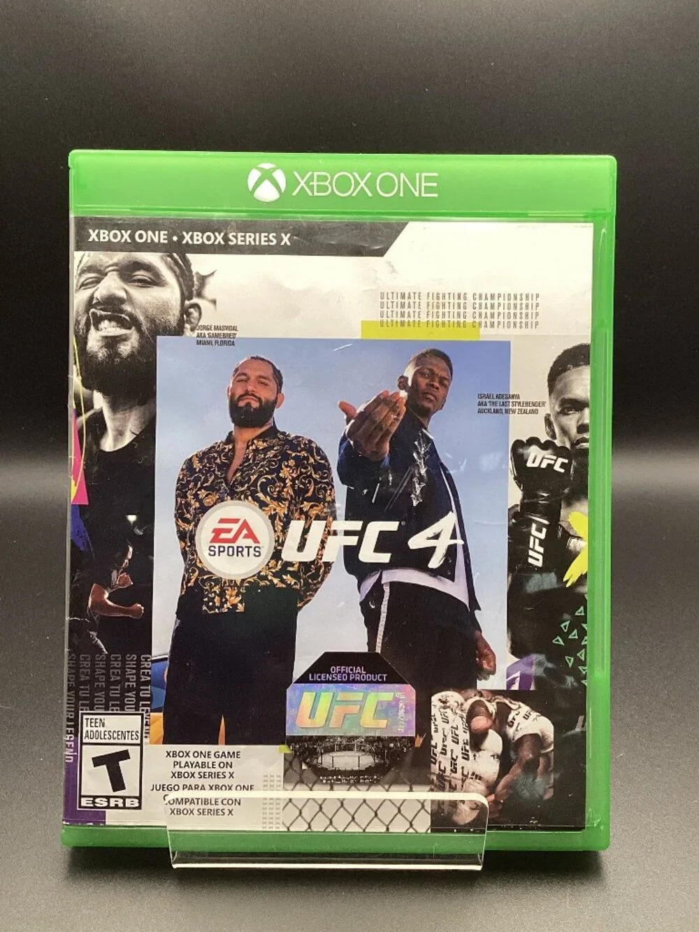 EA Sports UFC 4 Xbox One Game Used Excellent Condition No Manual Video Game Disc